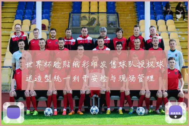 世界杯脸贴纸彩印发售球队授权球迷造型统一利于安检与现场管理
