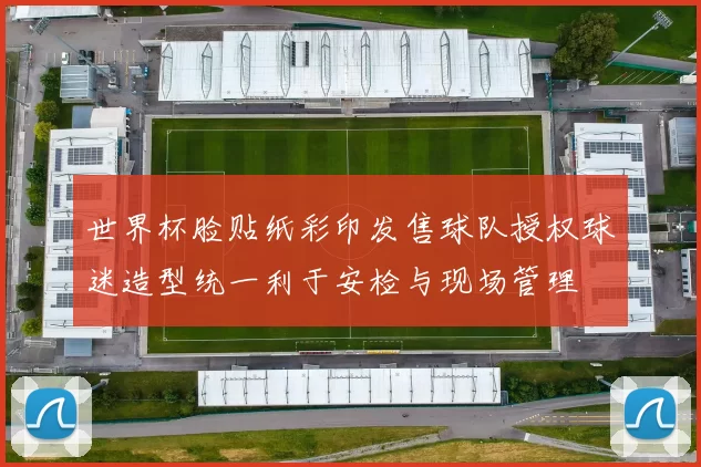 世界杯脸贴纸彩印发售球队授权球迷造型统一利于安检与现场管理